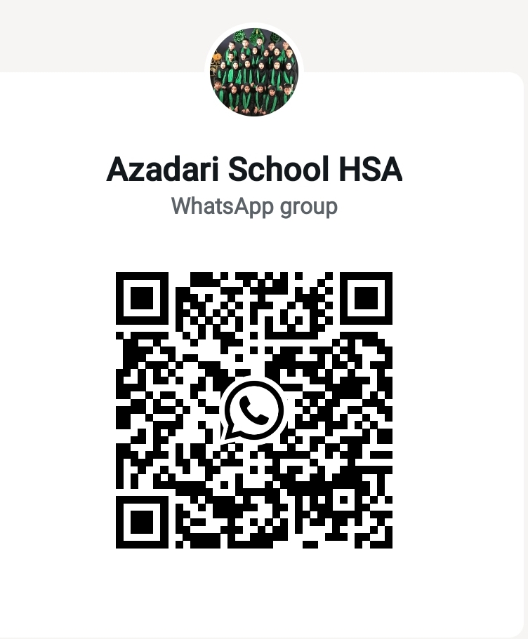 QR code to join the Azadari School HSA WhatsApp group