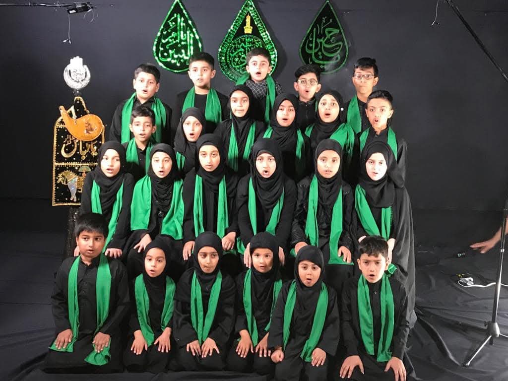 HSA vocal group students.