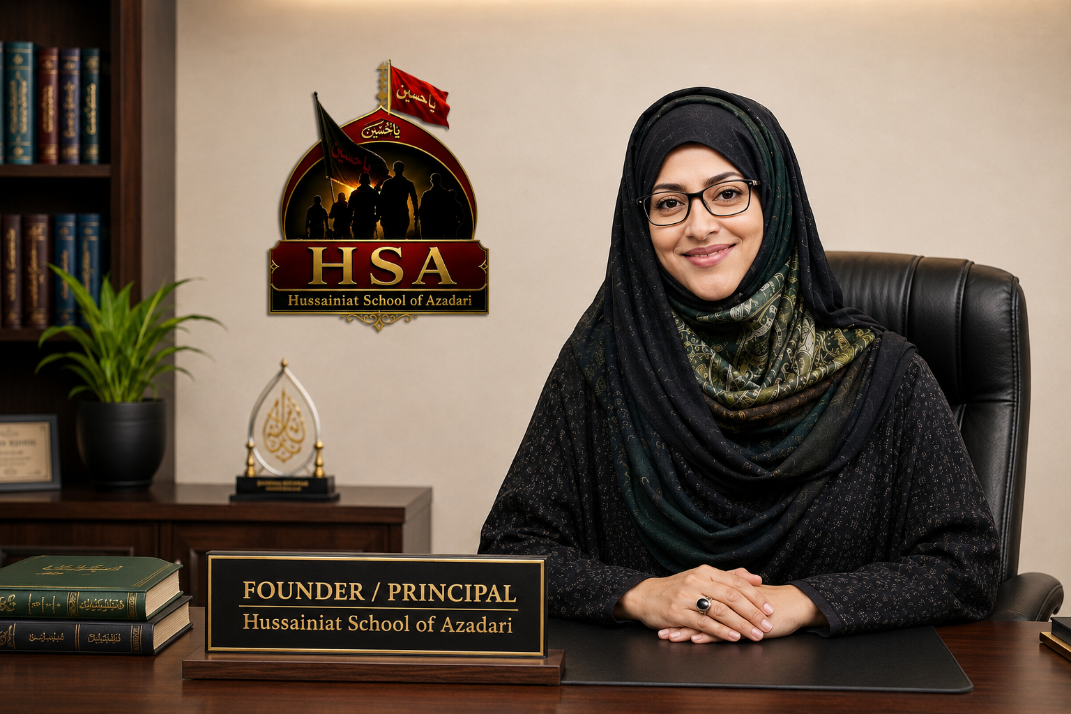 Sr. Amber Fatima Jafri, Founder / Principal at HSA
